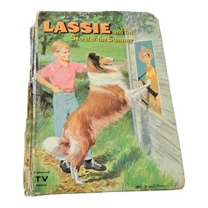 Vintage Lassie Secret of the summer 1958 book